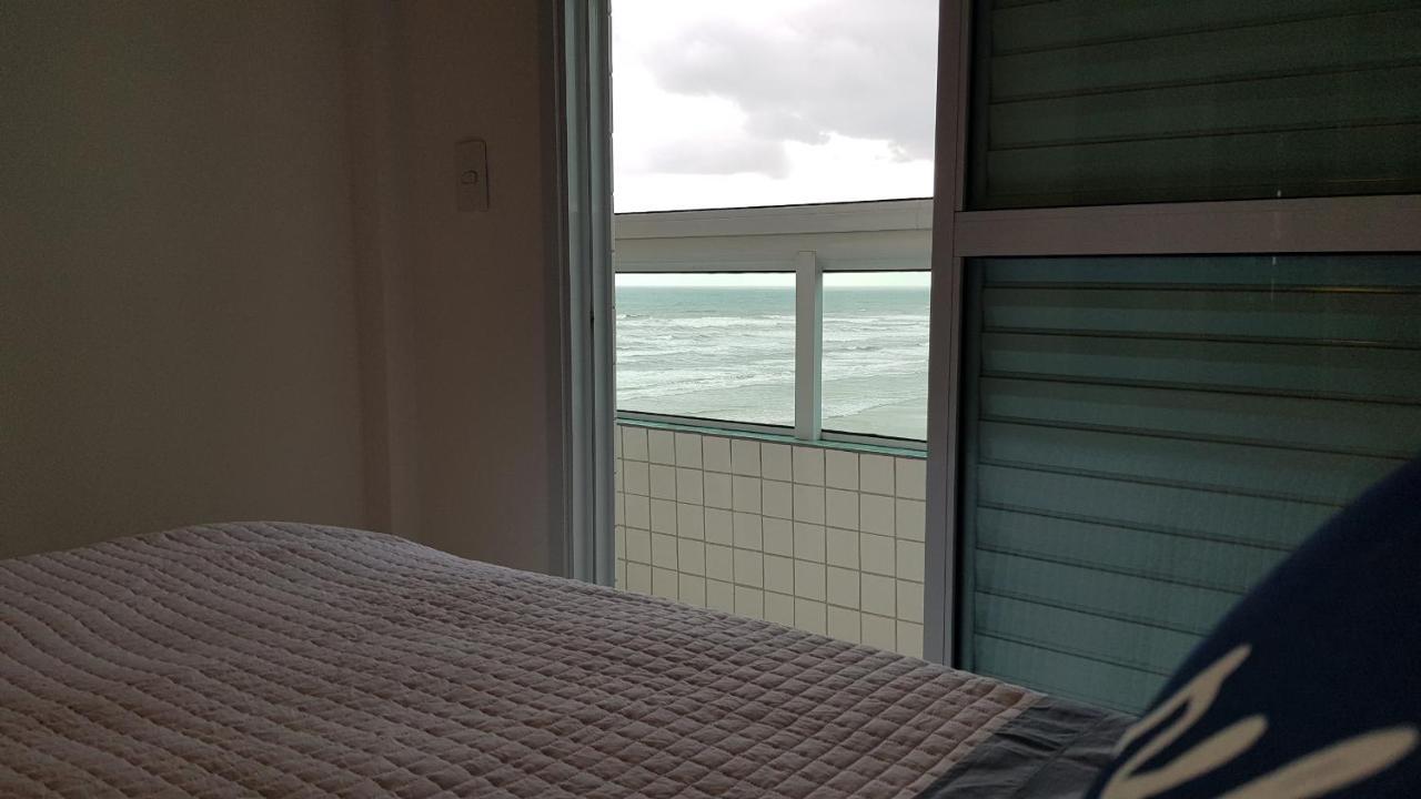 Apartamento Apto Pé na Areia Praia Grande  Exterior foto