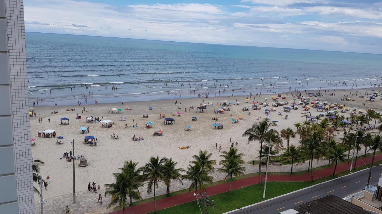 Apartamento Apto Pé na Areia Praia Grande  Exterior foto