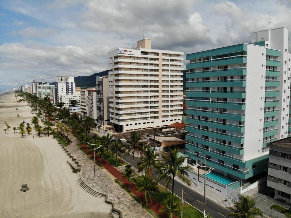 Apartamento Apto Pé na Areia Praia Grande  Exterior foto